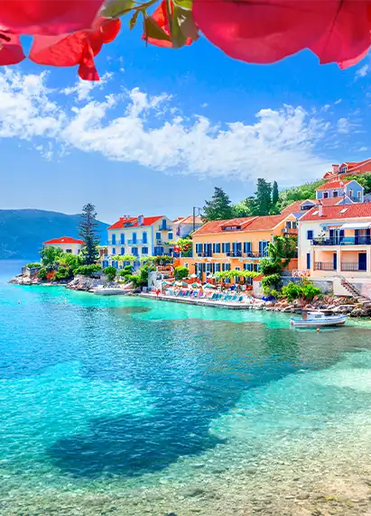building along the shore